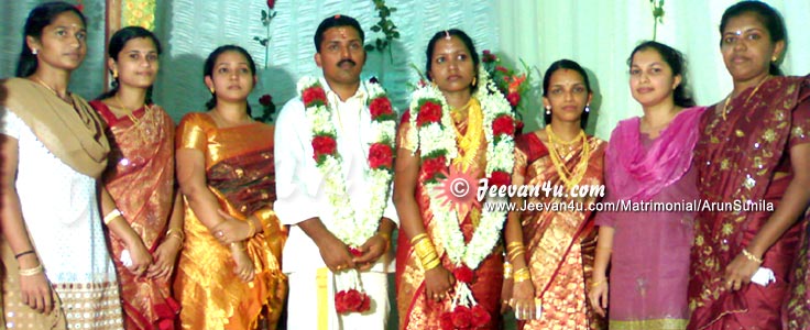 Arun Sunila Marriage Photographs